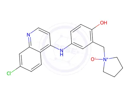 Chemical structure of Amopyroquine N-Oxide