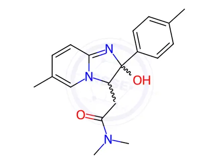 Chemical structure of α-Hydroxyzolpidem