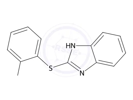 Chemical structure of 2-(1H-1,3-benzodiazol-2-ylsulfanyl)aniline