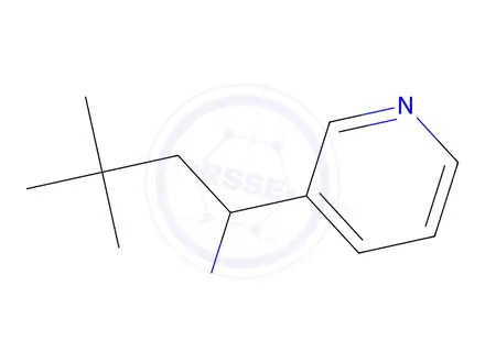 Chemical structure of 3,3-Dimethyl-1-(pyridin-3-yl)butan-1-amine
