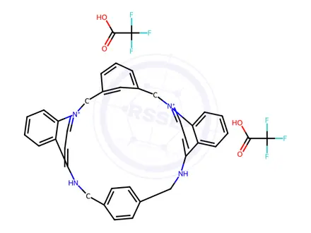 Chemical structure of UCL 1684 DITRIFLUOROACETATE HYDRATE