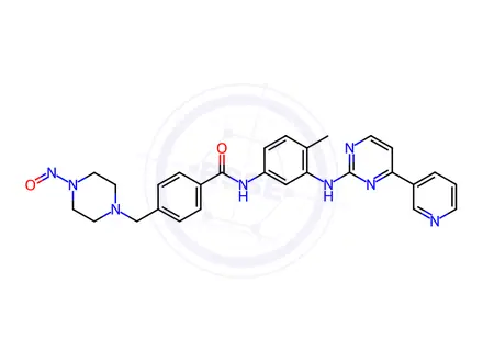 Chemical structure of N-Nitroso Imatinib EP Impurity C