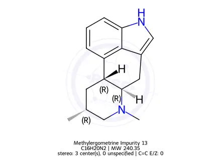 Chemical structure of Methylergometrine Impurity 13