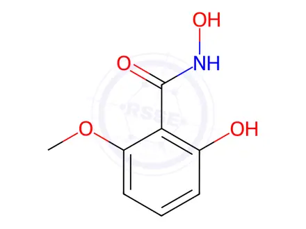 Chemical structure of N,2-Dihydroxy-6-methoxybenzamide