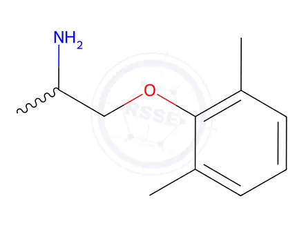 Chemical structure of Mexiletine