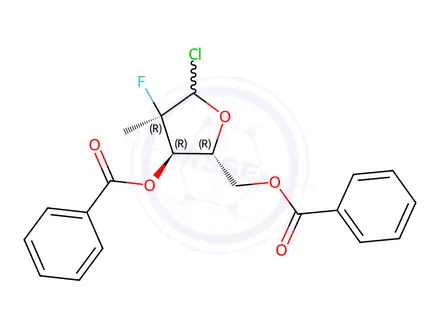 Chemical structure of Sofosbuvir Impurity 233