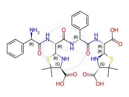 Chemical structure of Ampicillin Impurity 103