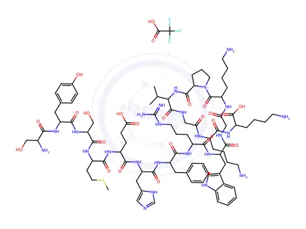Chemical structure of ACTH (1-16)
