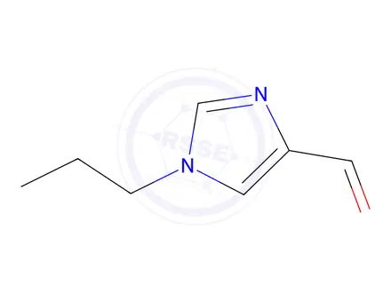 Chemical structure of 1-Propylimidazole-4-carbaldehyde