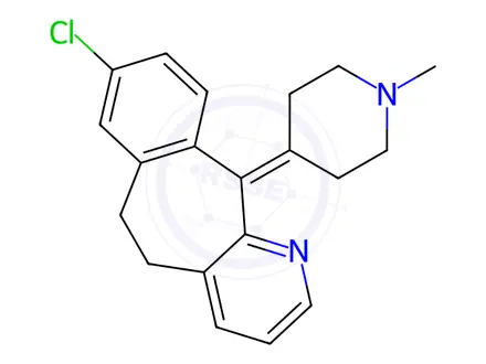 Chemical structure of Loratadine EP Impurity G (Loratadine USP Related Compound B, Methyl Loratadine)