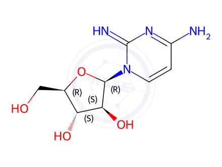 Chemical structure of Cytarabine Impurity 123