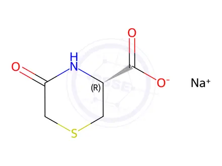 Chemical structure of Carbocisteine Lactum Sodium Salt