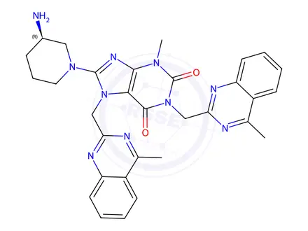 Chemical structure of Linagliptin Impurity 69
