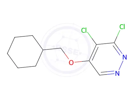 Chemical structure of 3,4-Dichloro-5-(cyclohexylmethoxy)pyridazine