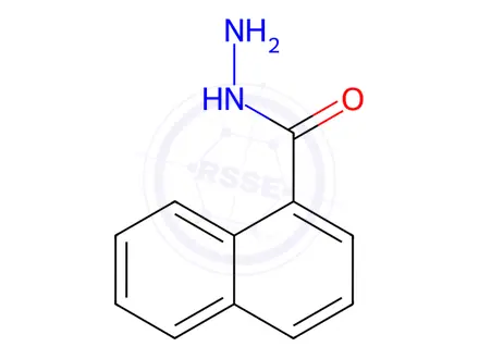 Chemical structure of 1-Naphthohydrazide