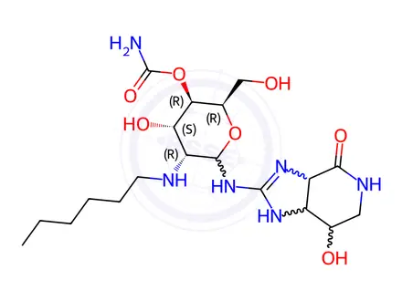 Chemical structure of Zhongshengmycin mixture