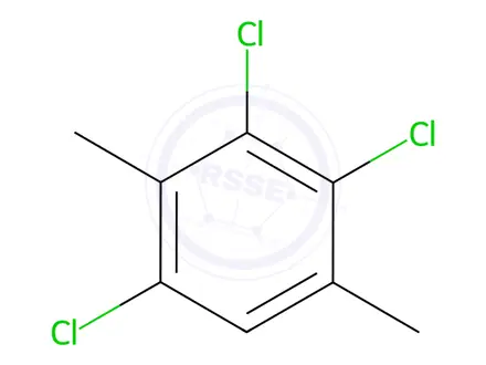 Chemical structure of 1,3,4-trichloro-2,5-dimethyl-benzene