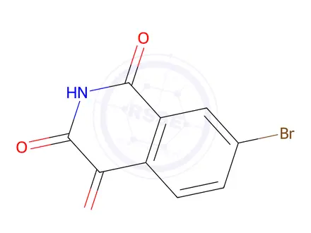 Chemical structure of 7-Bromo-1,2,3,4-tetrahydroisoquinoline-1,3,4-trione