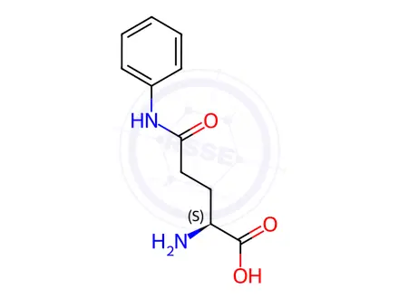 Chemical structure of H-Glu(anilide)-OH