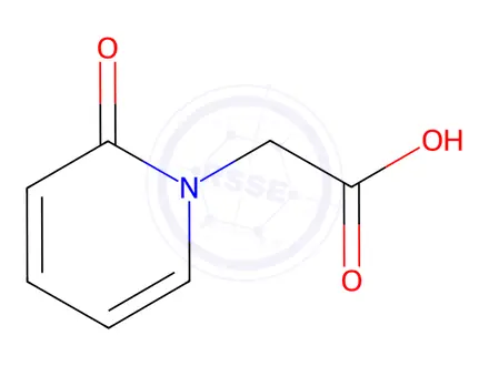Chemical structure of 2-Pyridone-N-acetic acid/(2-Oxo-2H-pyridin-1-yl)acetic acid