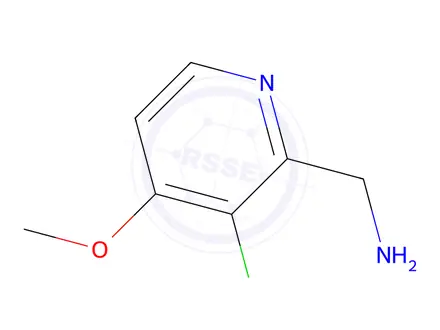 Chemical structure of (3-Chloro-4-methoxypyridin-2-yl)methanamine