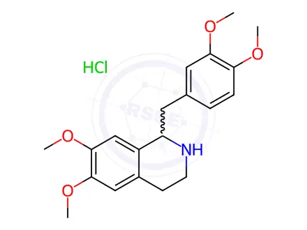 Chemical structure of rac-Nor Laudanosine Hydrochloride
