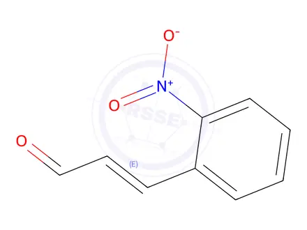 Chemical structure of (E)-3-(2-Nitrophenyl)acrylaldehyde