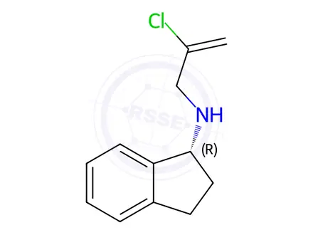 Chemical structure of Rasagiline Mesylate Impurity 4 Monomer