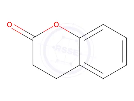 Chemical structure of Dihydrocoumarin