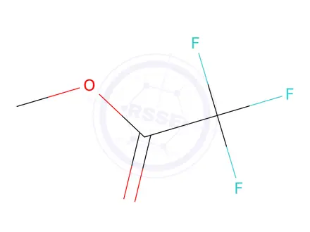 Chemical structure of Methyl Trifluoroacetate
