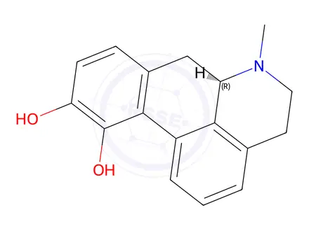 Chemical structure of Apomorphine - API Standards