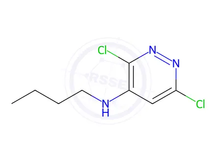 Chemical structure of N-Butyl-3,6-dichloropyridazin-4-amine