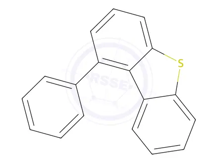 Chemical structure of 1-Phenyldibenzothiophene