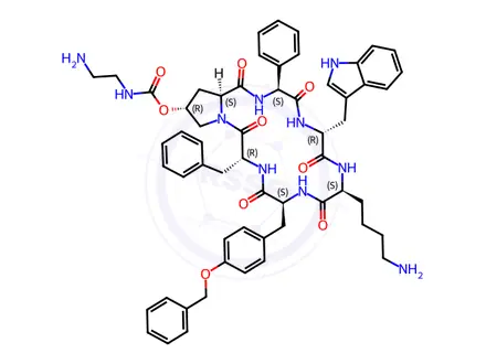 Chemical structure of Pasireotide Impurity 27