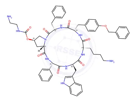 Chemical structure of Pasireotide