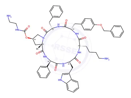 Chemical structure of Pasireotide Impurity 33