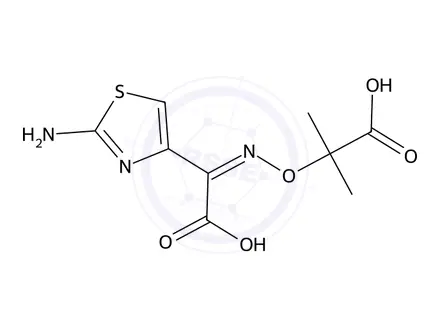 Chemical structure of Ceftazidime Impurity 38 Mixture