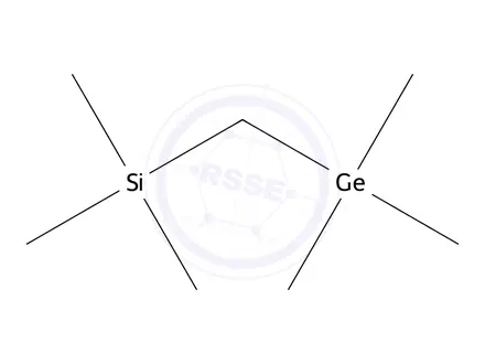 Chemical structure of TRIMETHYLSILYLMETHYLTRIMETHYLGERMANE