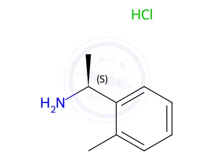 Chemical structure of (S)-1-(o-Tolyl)ethanamine hydrochloride