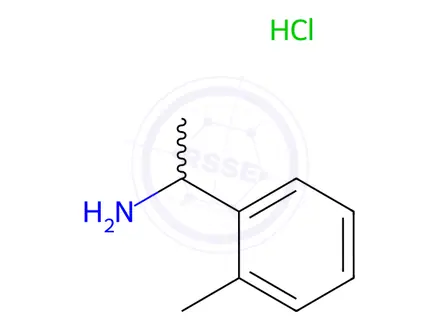 Chemical structure of 1-(2-Methylphenyl)ethanamine Hydrochloride