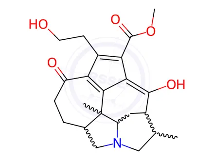 Chemical structure of Daphnicyclidin H