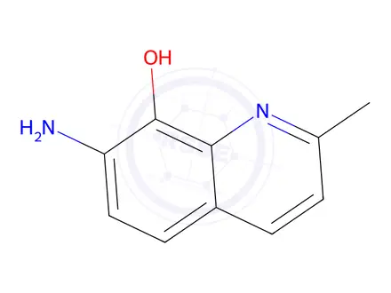 Chemical structure of 7-amino-2-methylquinolin-8-ol