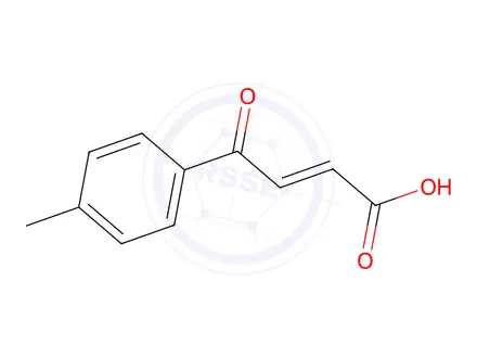 Chemical structure of 3-(-4-Methylbenzoyl)acrylicacid
