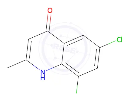 Chemical structure of 6,8-Dichloro-4-hydroxy-2-methylquinoline