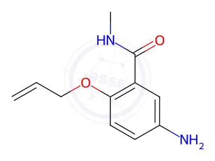 Chemical structure of 2-(Allyloxy)-5-amino-N-methylbenzamide