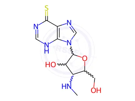 Chemical structure of Ateganosine Impurity 96