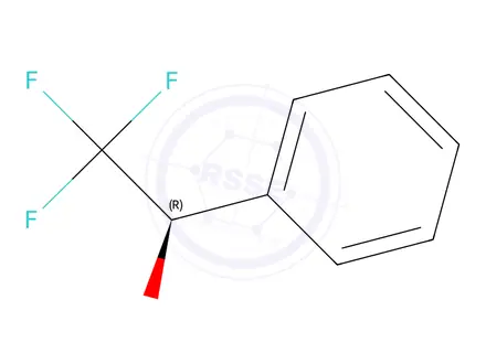 Chemical structure of (R)-(-)-alpha-(Trifluoromethyl)benzyl alcohol
