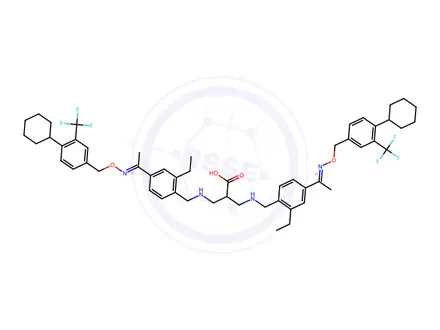 Chemical structure of Siponimod Impurity 40