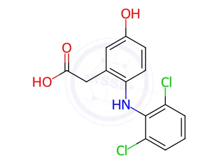 Chemical structure of Diclofenac Sodium Impurity 118