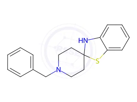 Chemical structure of 1'-benzyl-3H-spiro[1,3-benzothiazole-2,4'-piperidine]